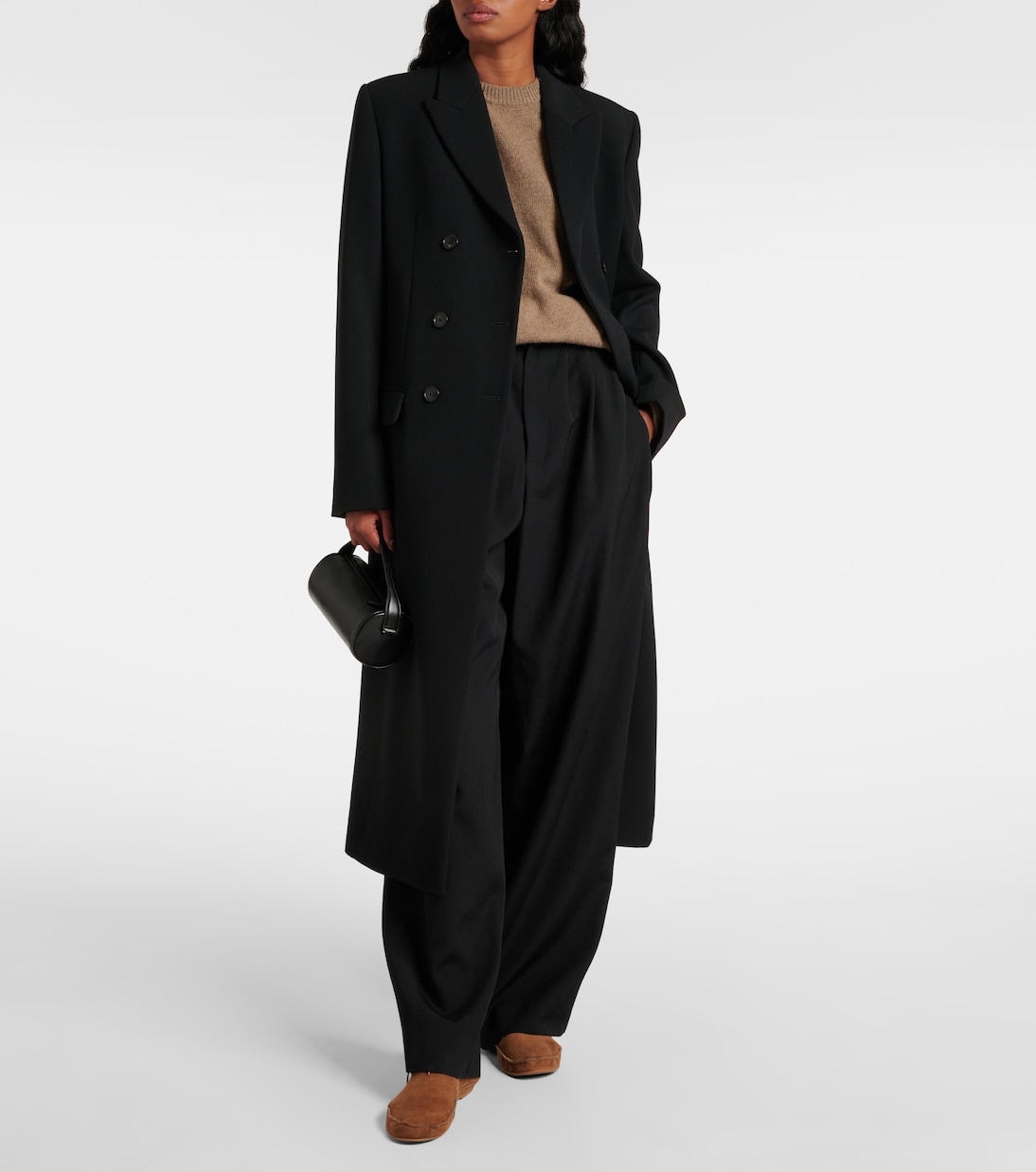 Mokassins Tyler aus Veloursleder | The Row