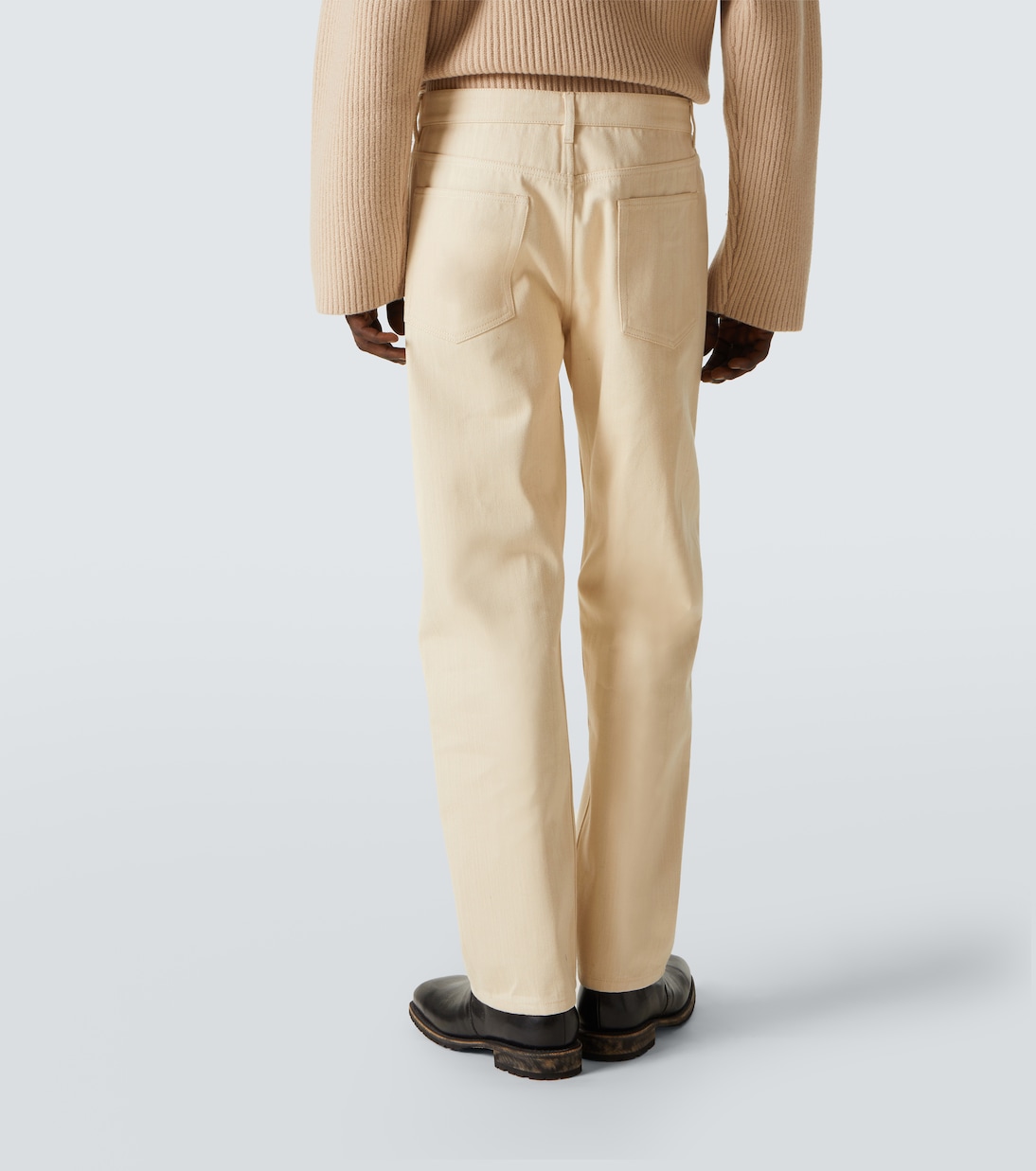 Jeans rectos de tiro medio | Jil Sander