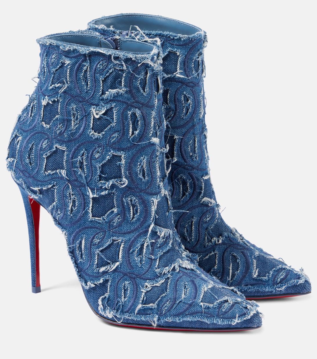 Ankle Boots So Kate 100 aus Denim | Christian Louboutin