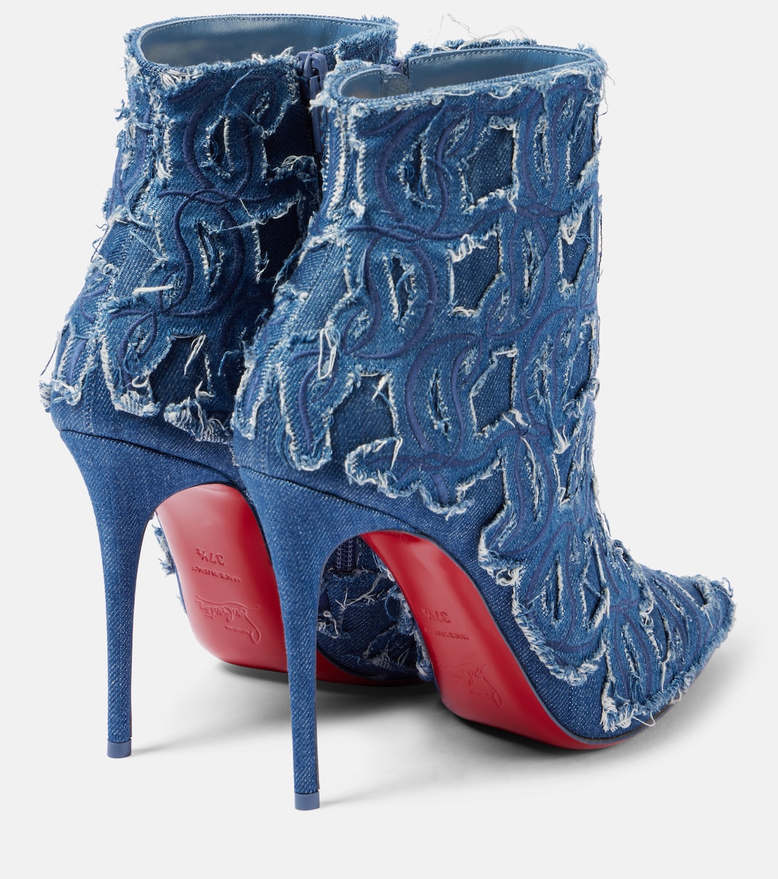 Ankle Boots So Kate 100 aus Denim | Christian Louboutin