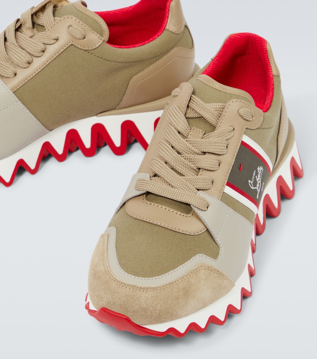 Sneakers Nastroshark mit Veloursleder | Christian Louboutin