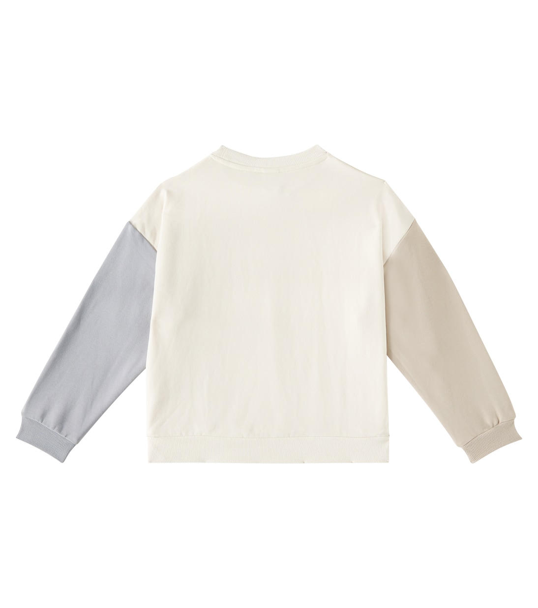 Colorblocked cotton-blend sweatshirt | Rylee + Cru