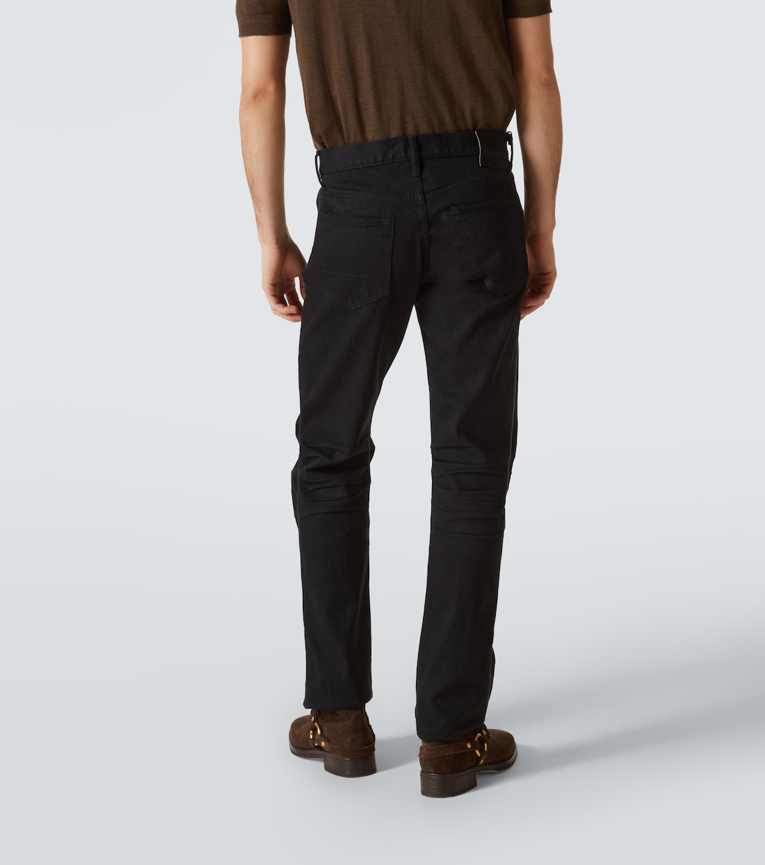 Logo straight jeans | Tom Ford