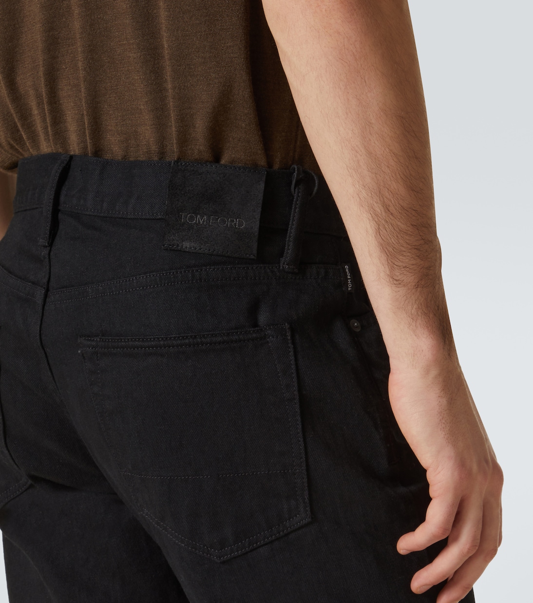 Logo straight jeans | Tom Ford