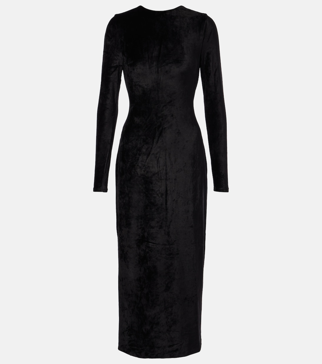 Velvet midi dress | Polo Ralph Lauren