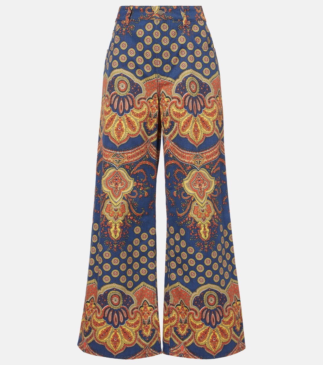 Voyage Imaginaire wide-leg jeans | Valentino