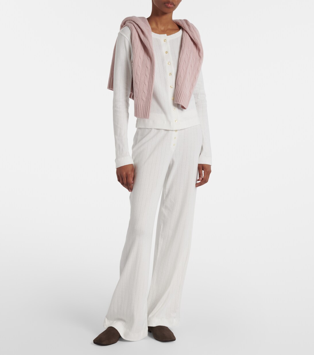 Pantalon ample en coton | Leset