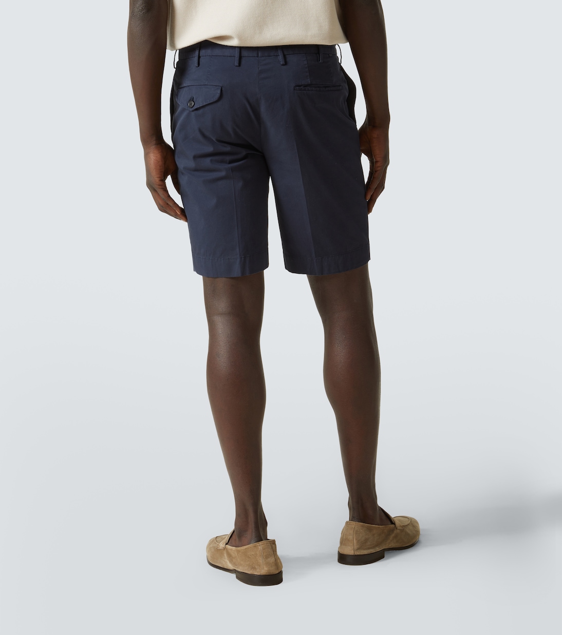 Cotton-blend Bermuda shorts | Slowear