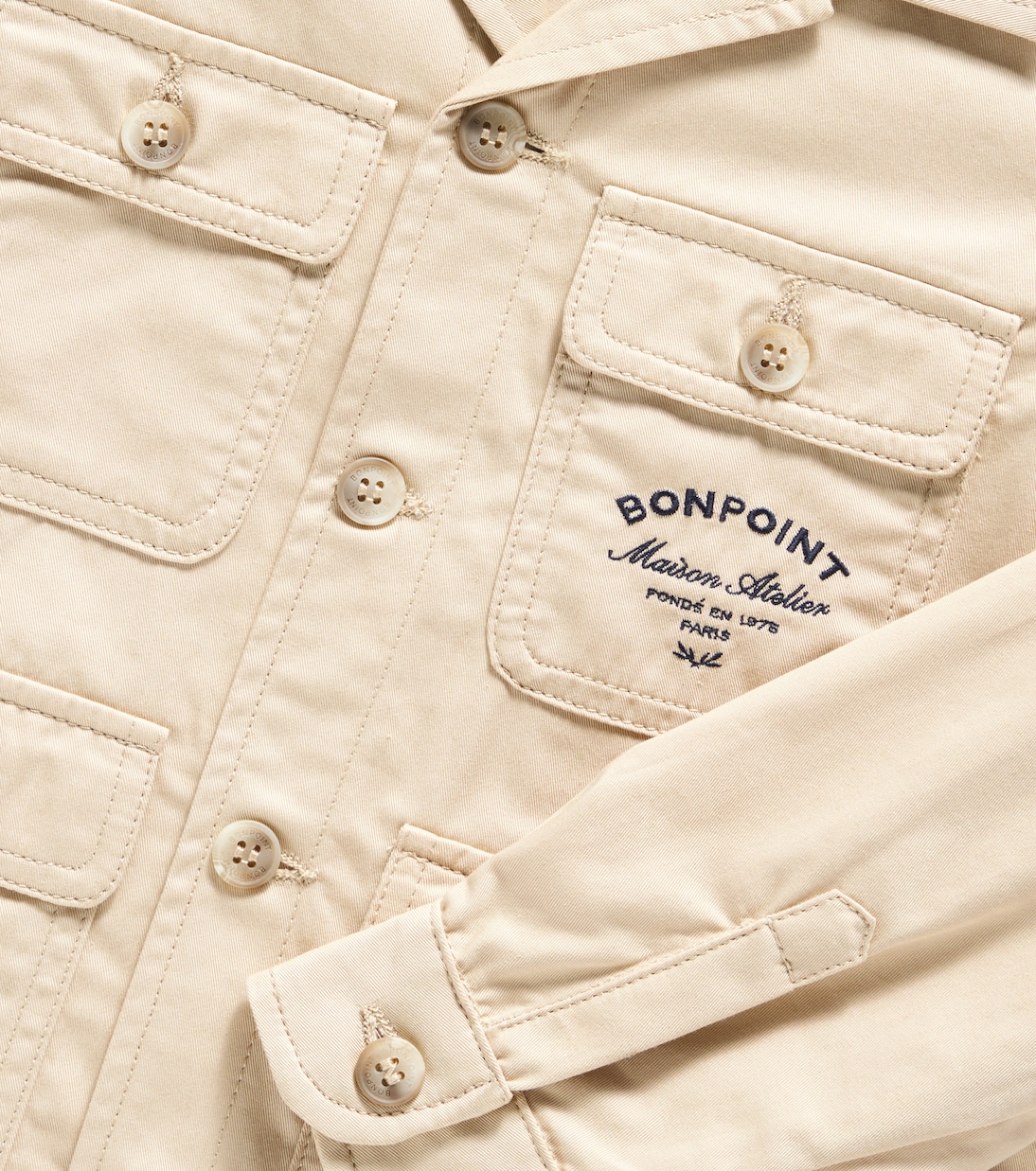 Fernand cotton twill field jacket | Bonpoint