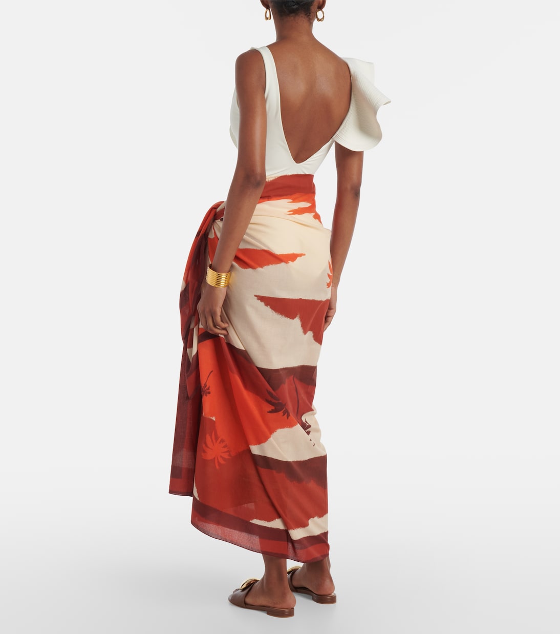 Pareo Sailing Landscapes aus Baumwolle | Johanna Ortiz