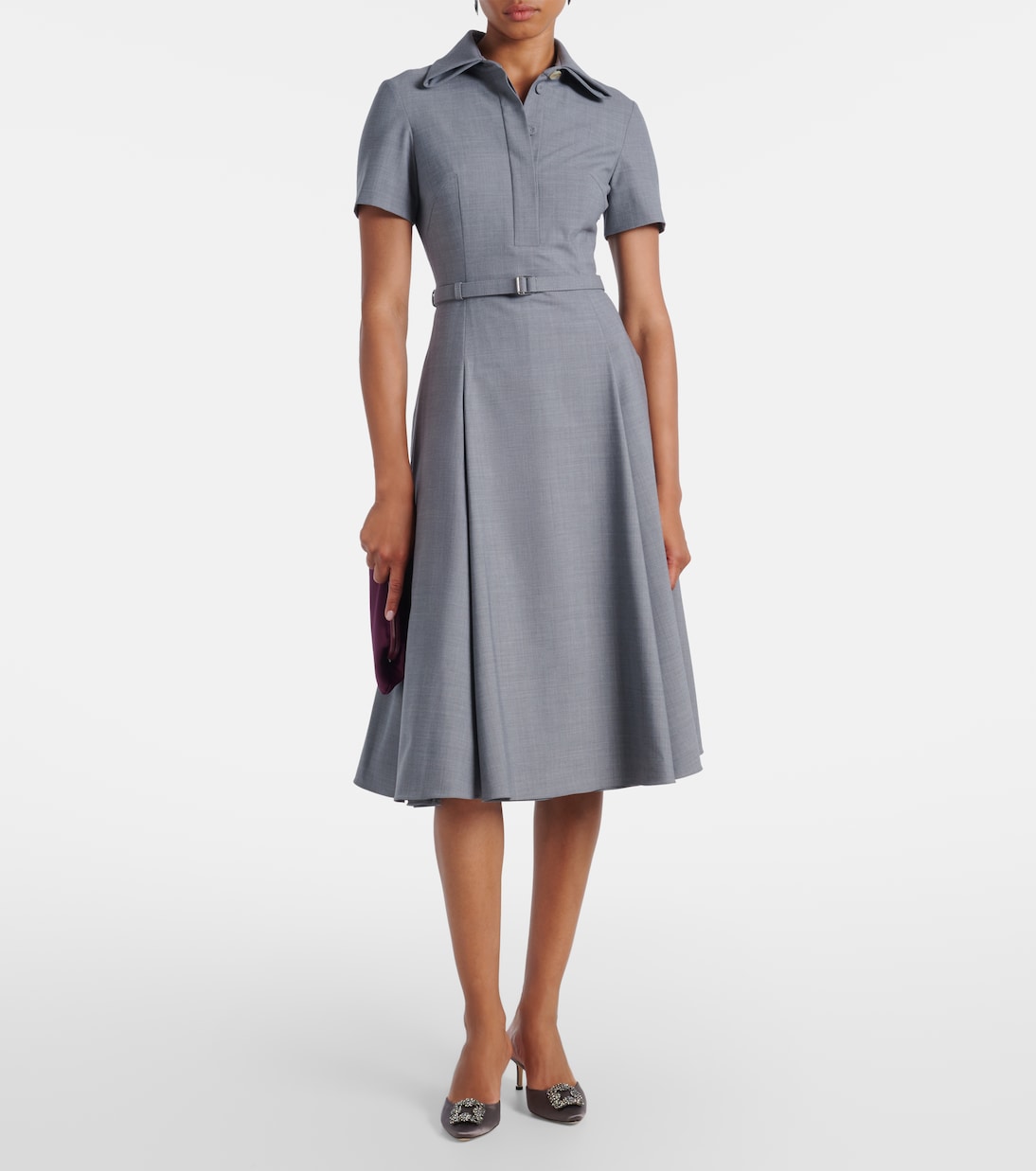 Iwona belted midi dress | Emilia Wickstead