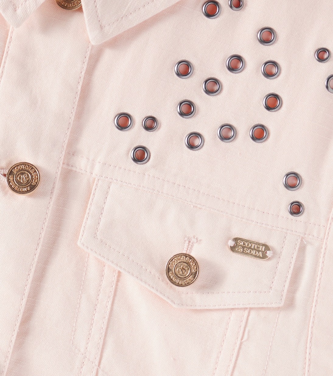 Verzierte Weste aus Baumwolle | Scotch & Soda Kids