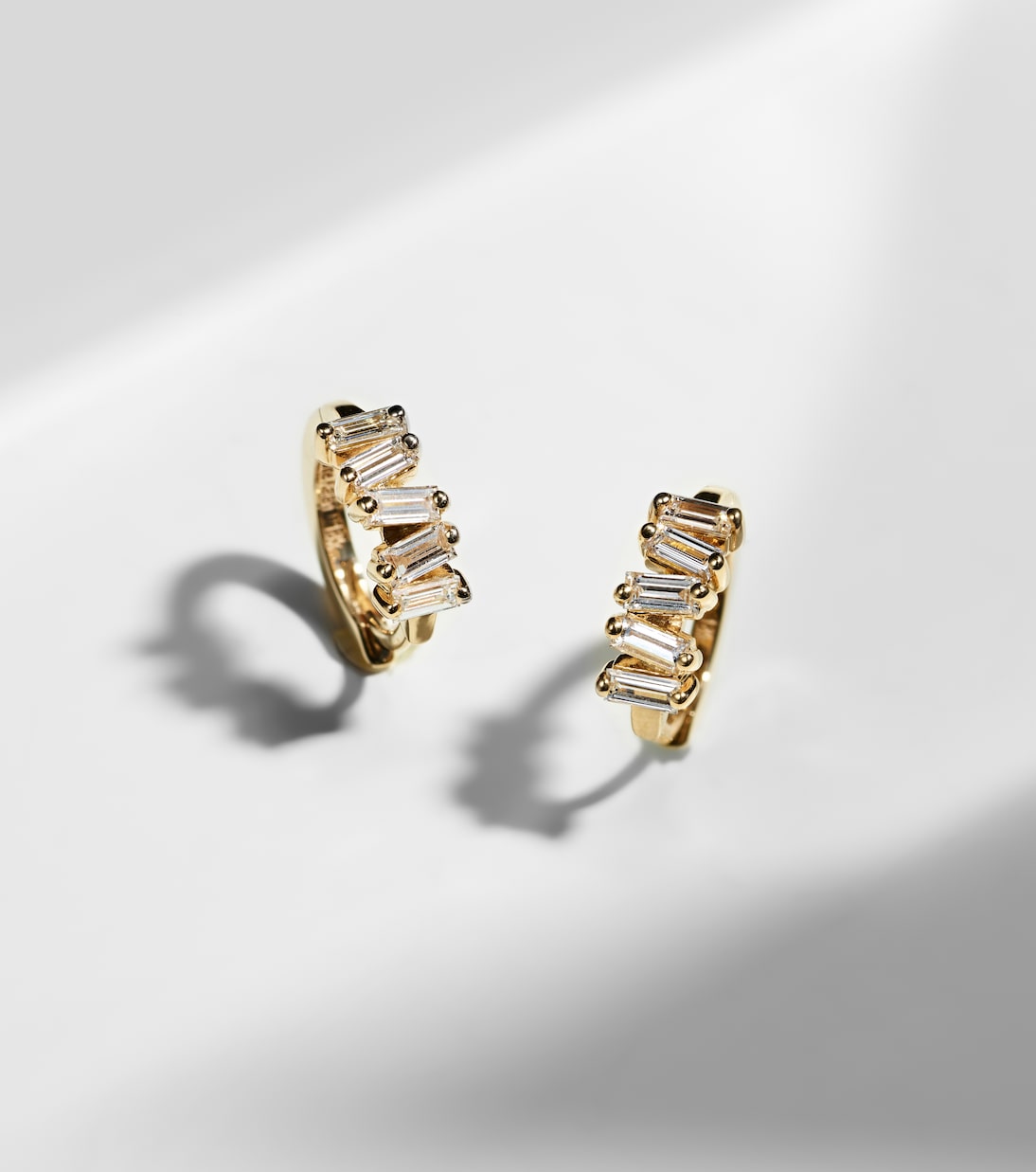 Boucles d'oreilles Bold en or 18 ct et diamants | Suzanne Kalan
