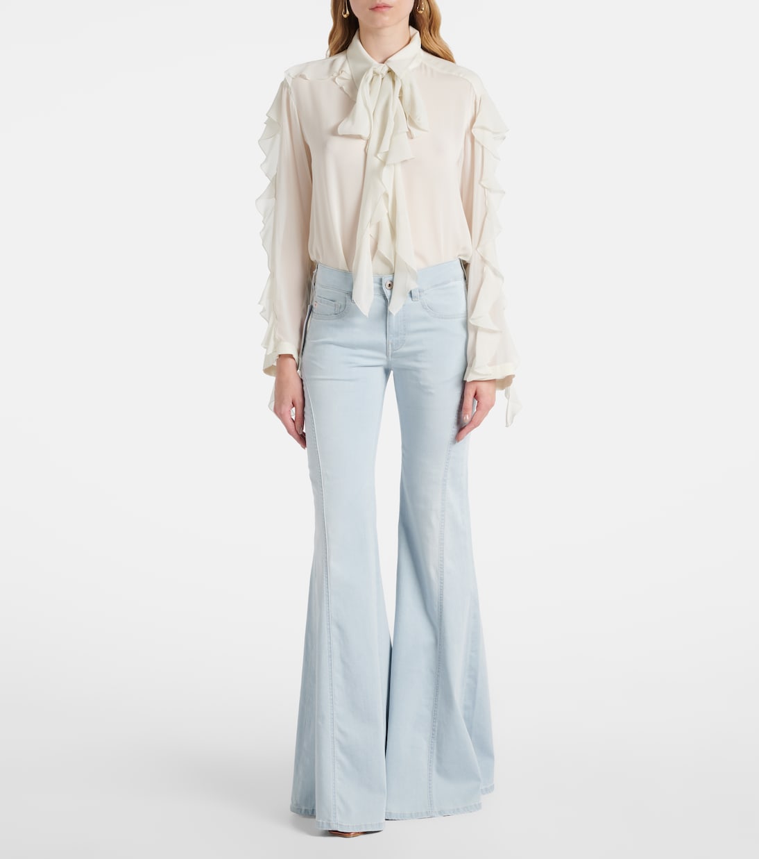 High-Rise Flared Jeans Ibiza | AG Jeans