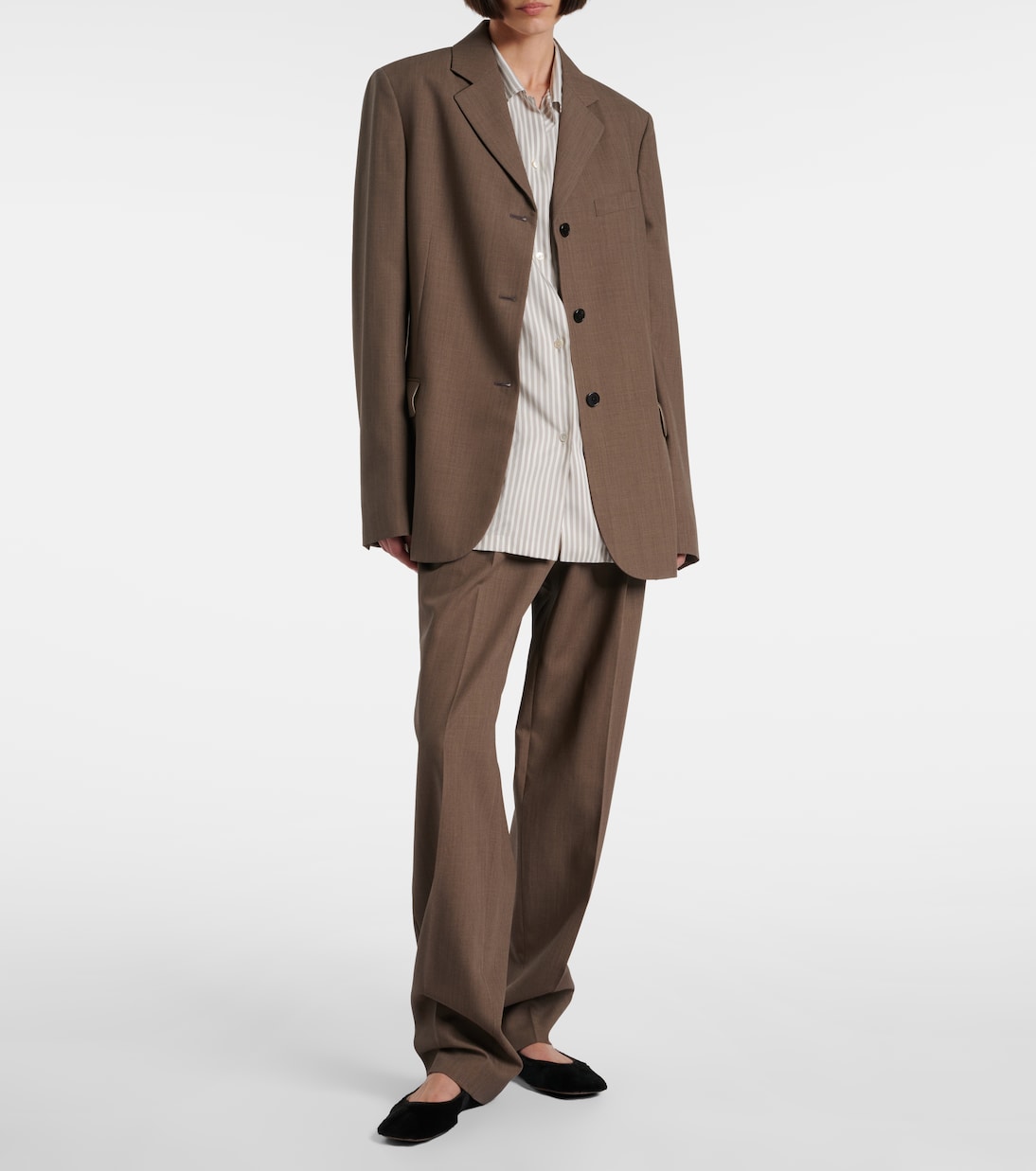 Blazer Kimiko en soie et laine | The Row