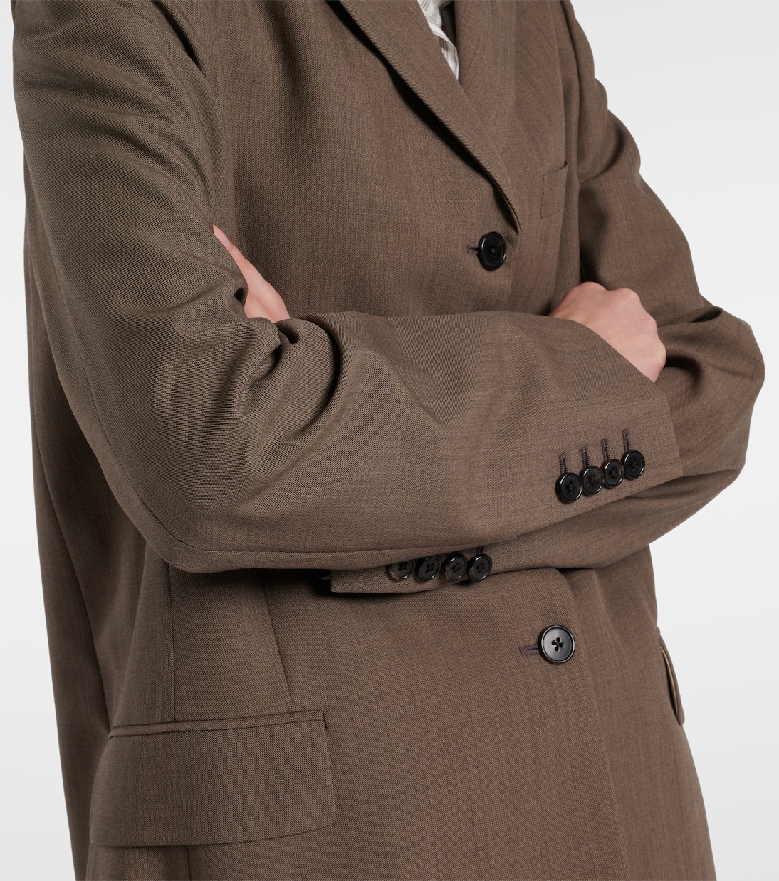 Blazer Kimiko en soie et laine | The Row