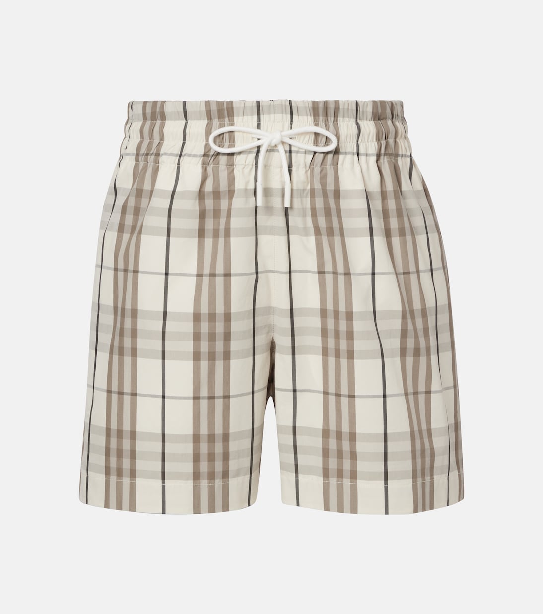 Shorts Burberry Check in cotone | Burberry