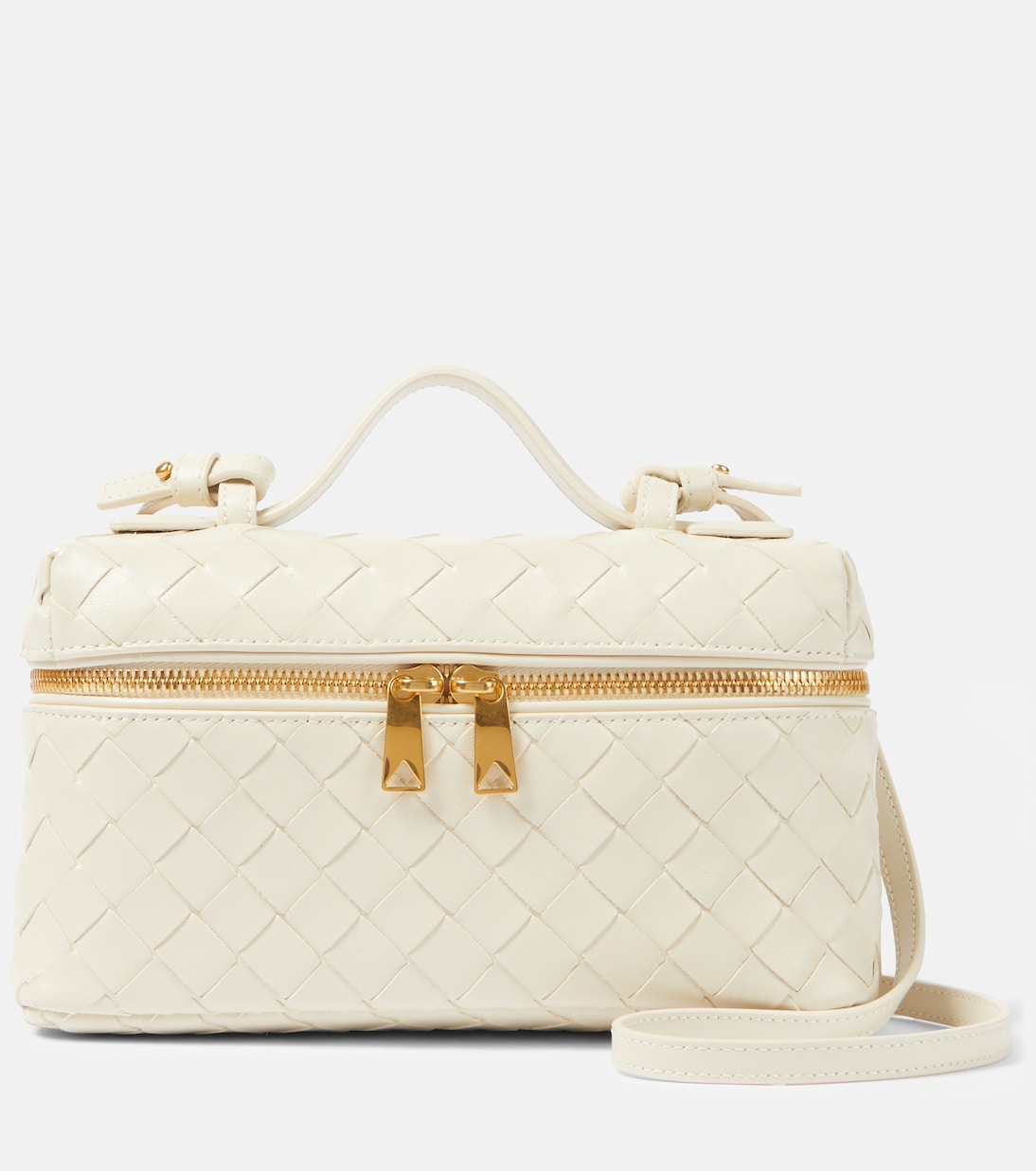 Sac vanity Bang Bang en cuir Intrecciato | Bottega Veneta