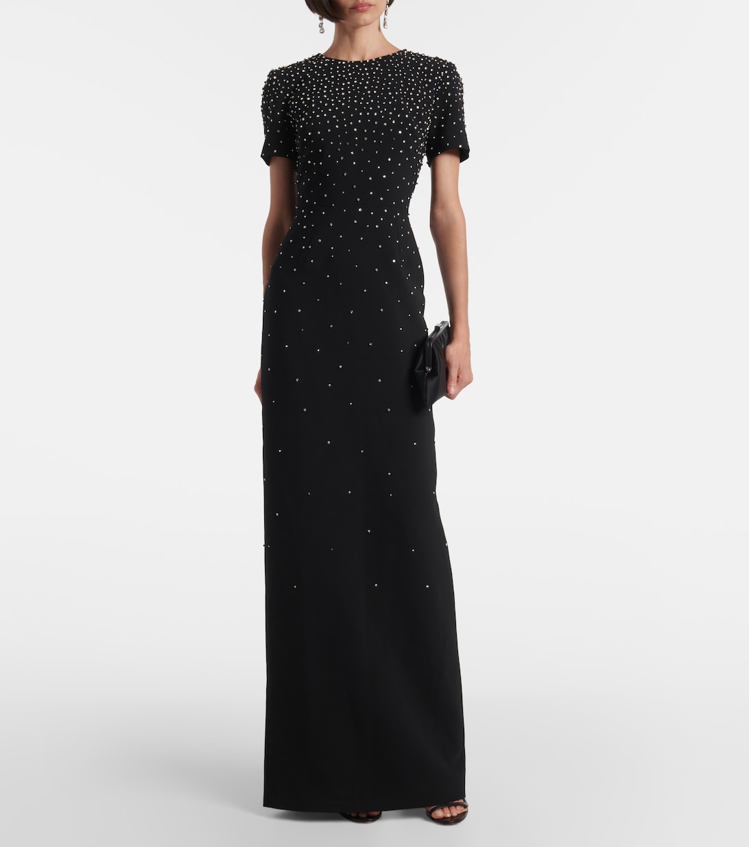 水晶缀饰长礼服 | Carolina Herrera