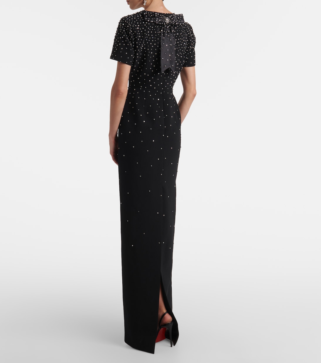 水晶缀饰长礼服 | Carolina Herrera