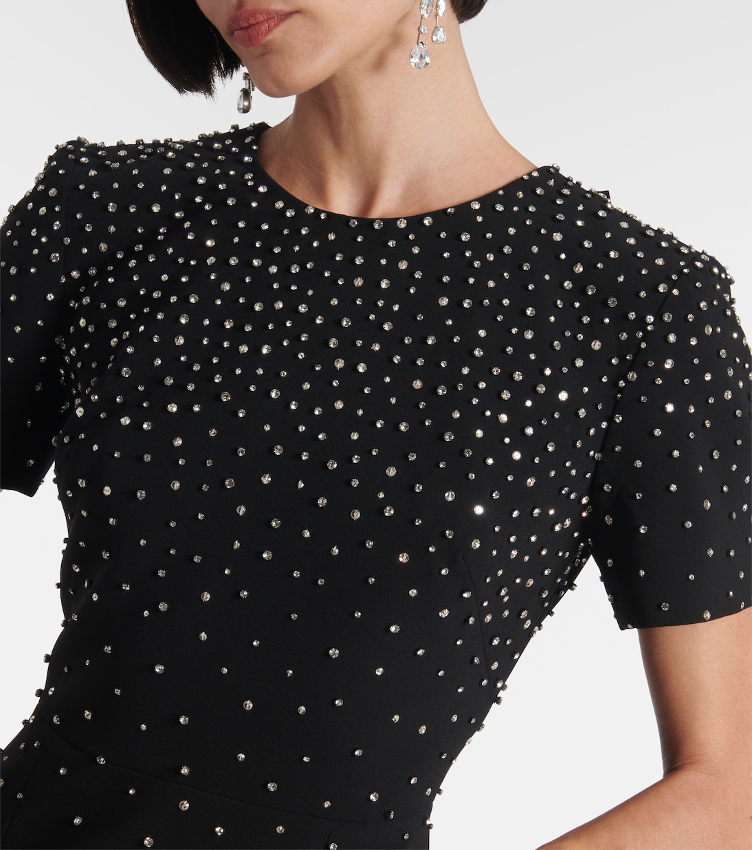 水晶缀饰长礼服 | Carolina Herrera