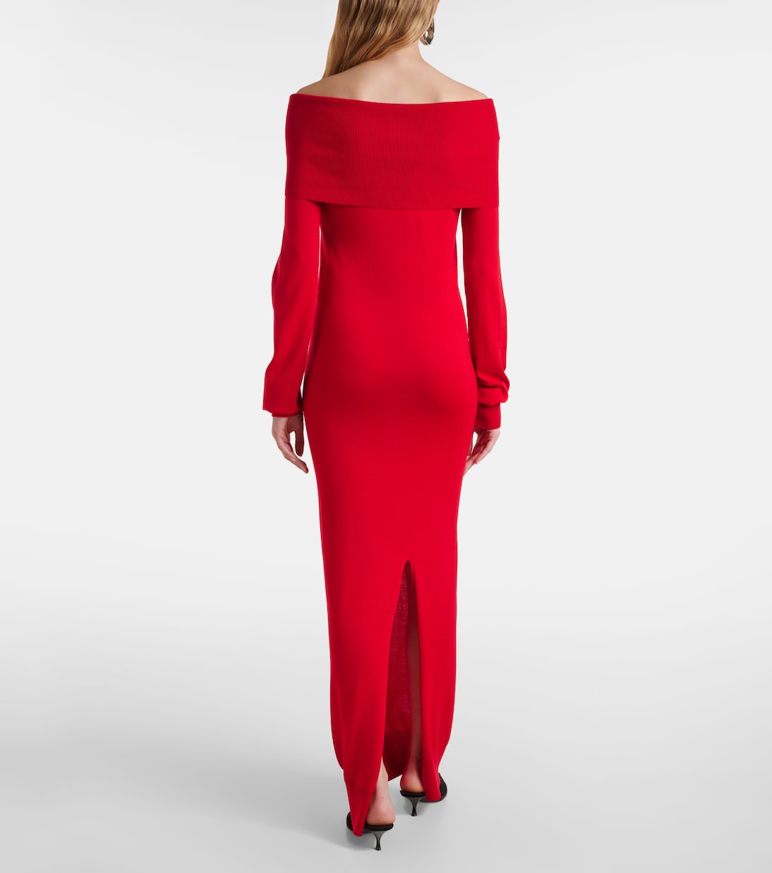 Robe longue en laine | Stella McCartney