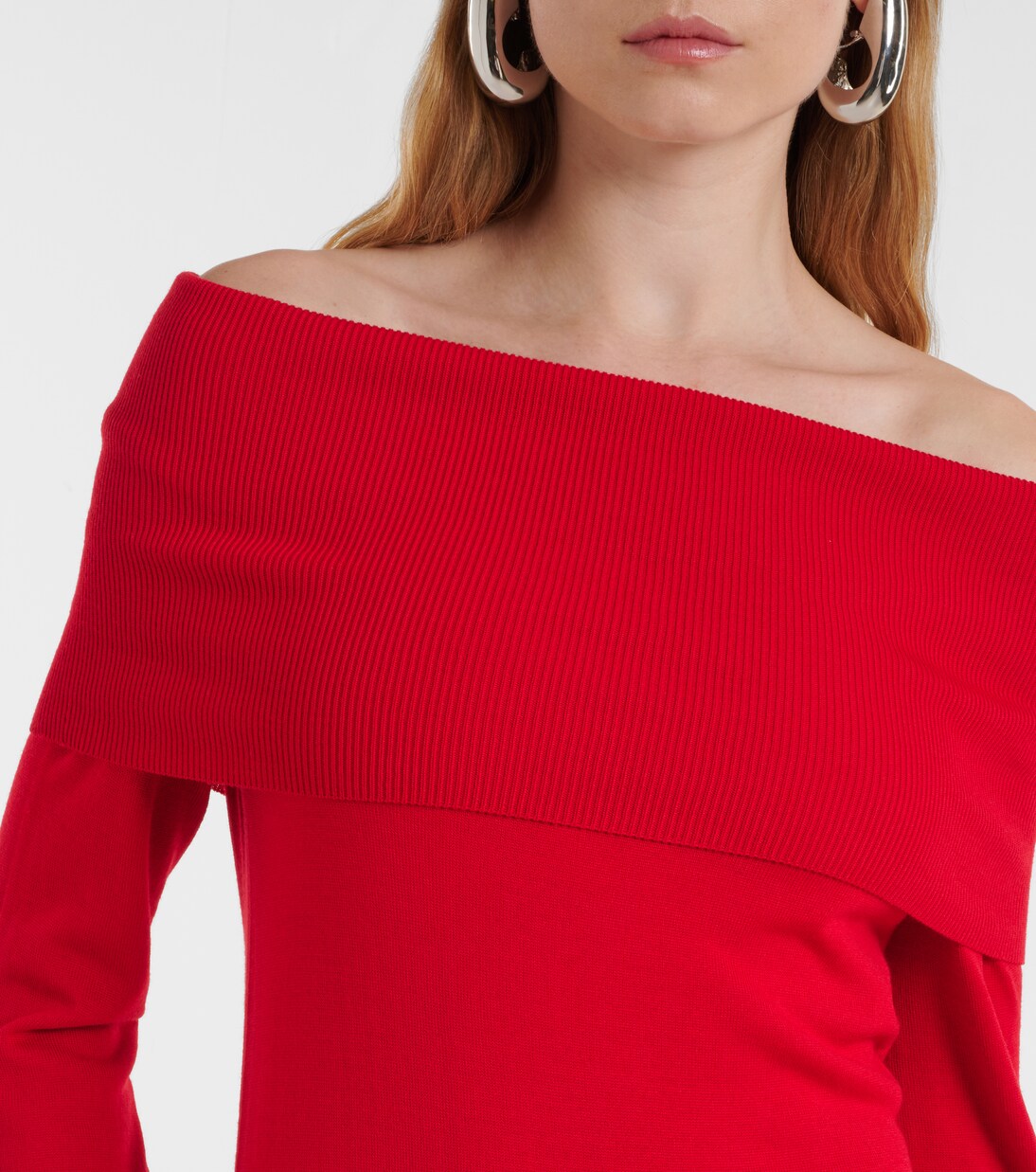 Robe longue en laine | Stella McCartney