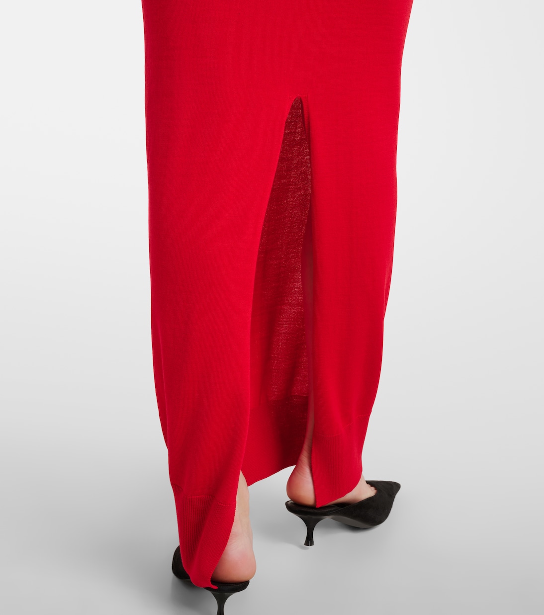 Robe longue en laine | Stella McCartney