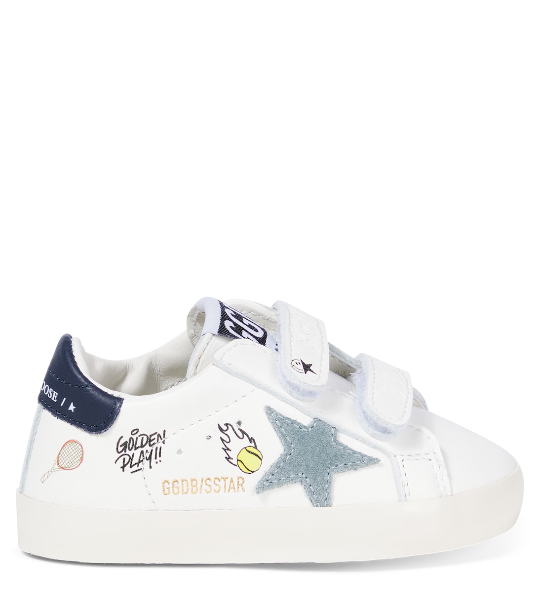 Bébé – Baskets May School en cuir | Golden Goose Kids