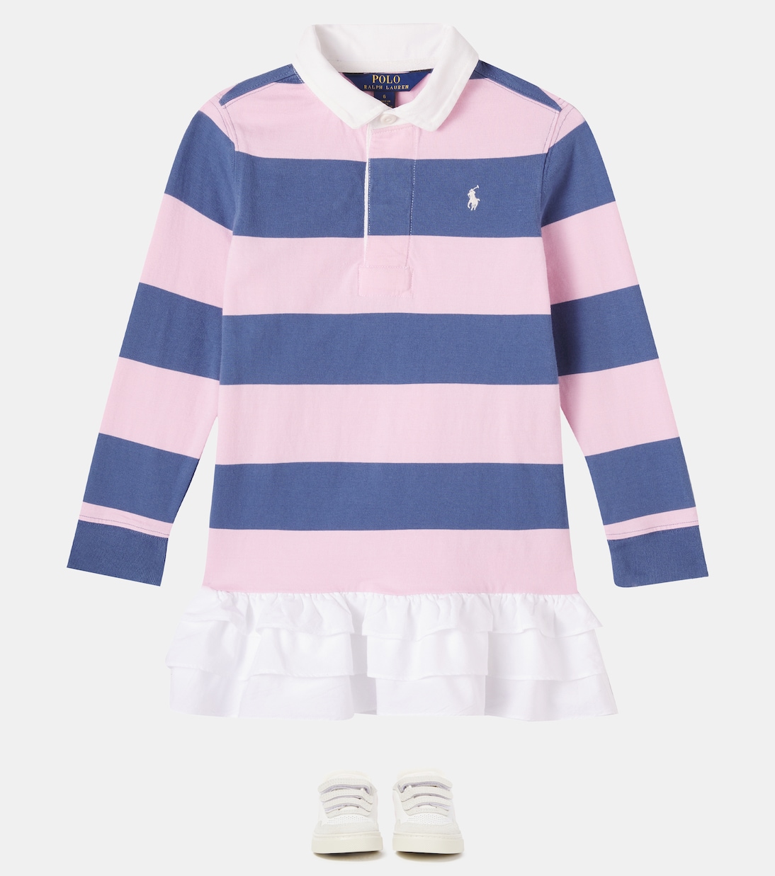 Striped cotton dress | Polo Ralph Lauren Kids
