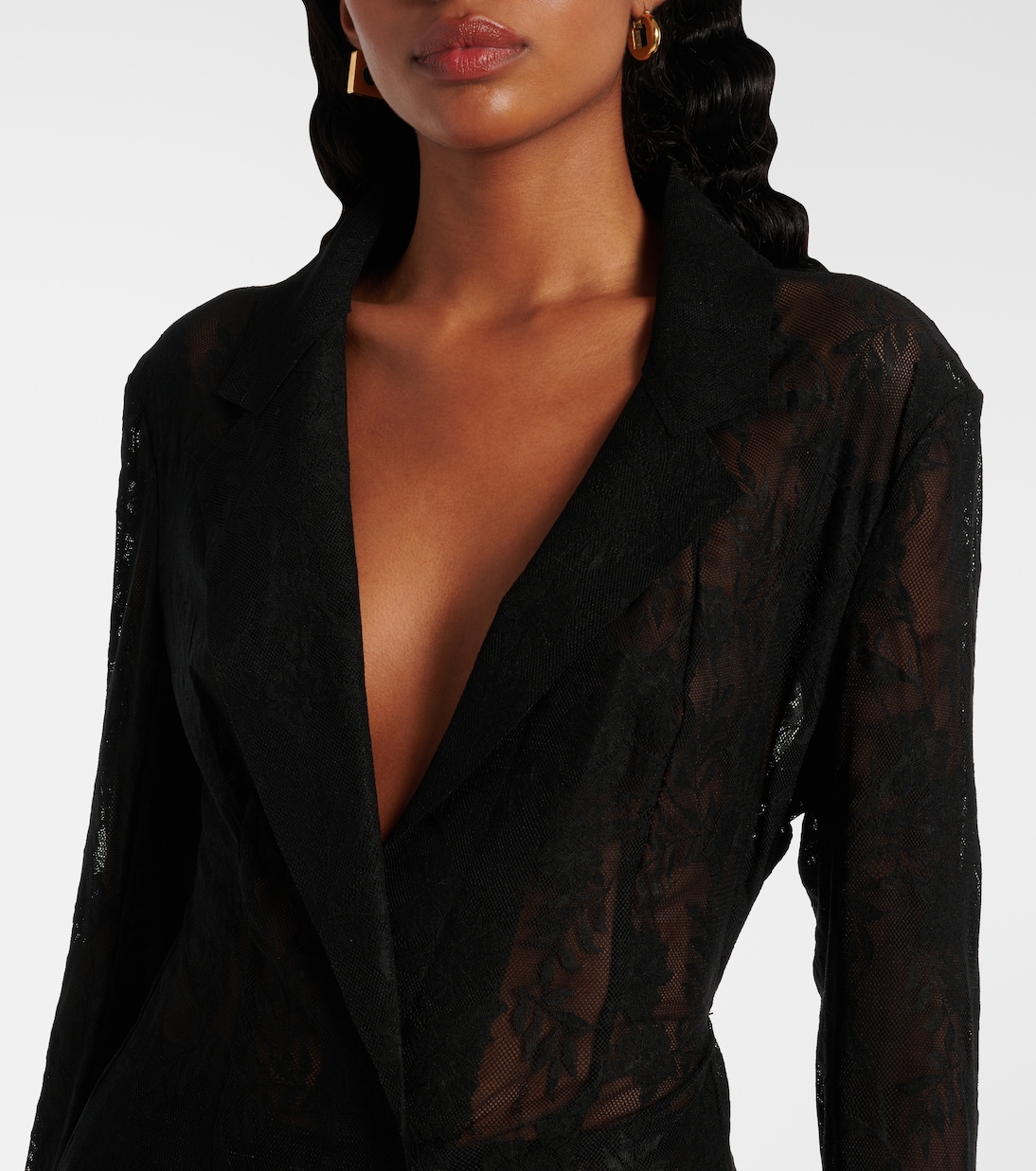 Lace blazer | Norma Kamali