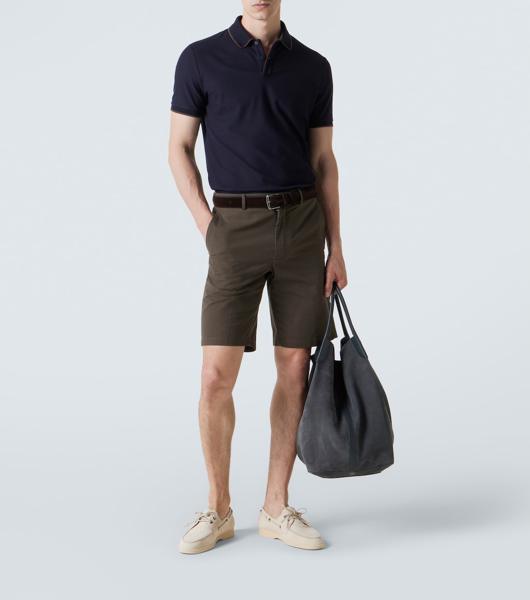 Jarno cotton-blend Bermuda shorts | Loro Piana