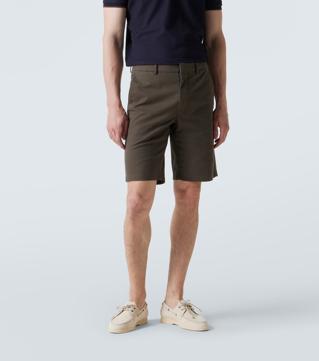 Jarno cotton-blend Bermuda shorts | Loro Piana