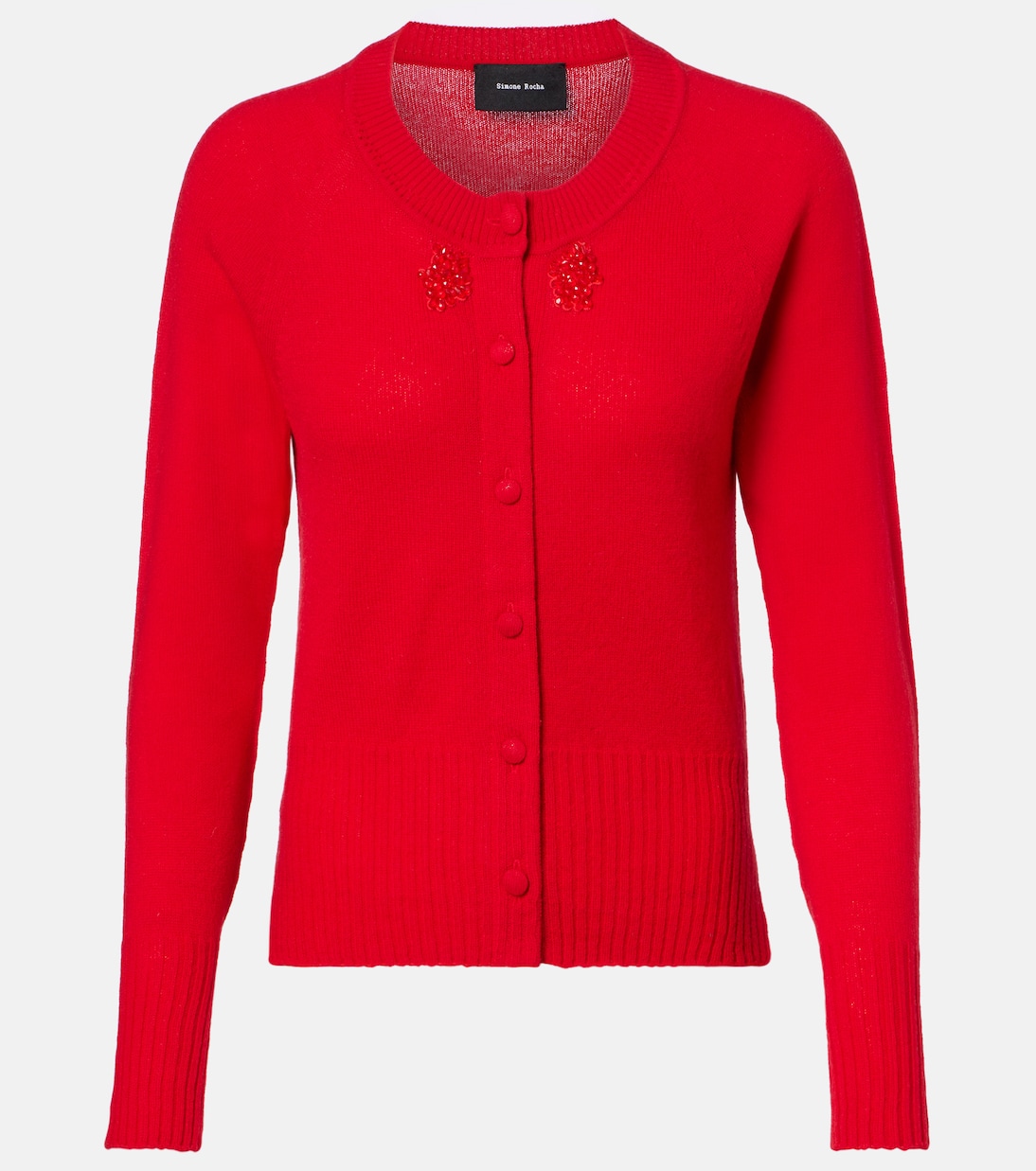 Embellished cashmere cardigan | Simone Rocha
