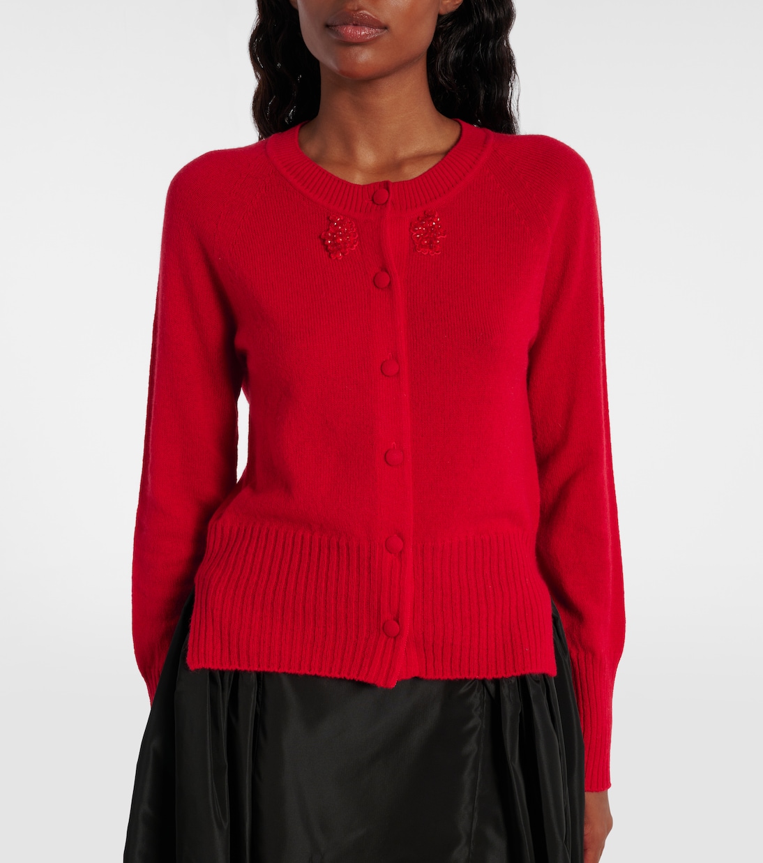 Embellished cashmere cardigan | Simone Rocha