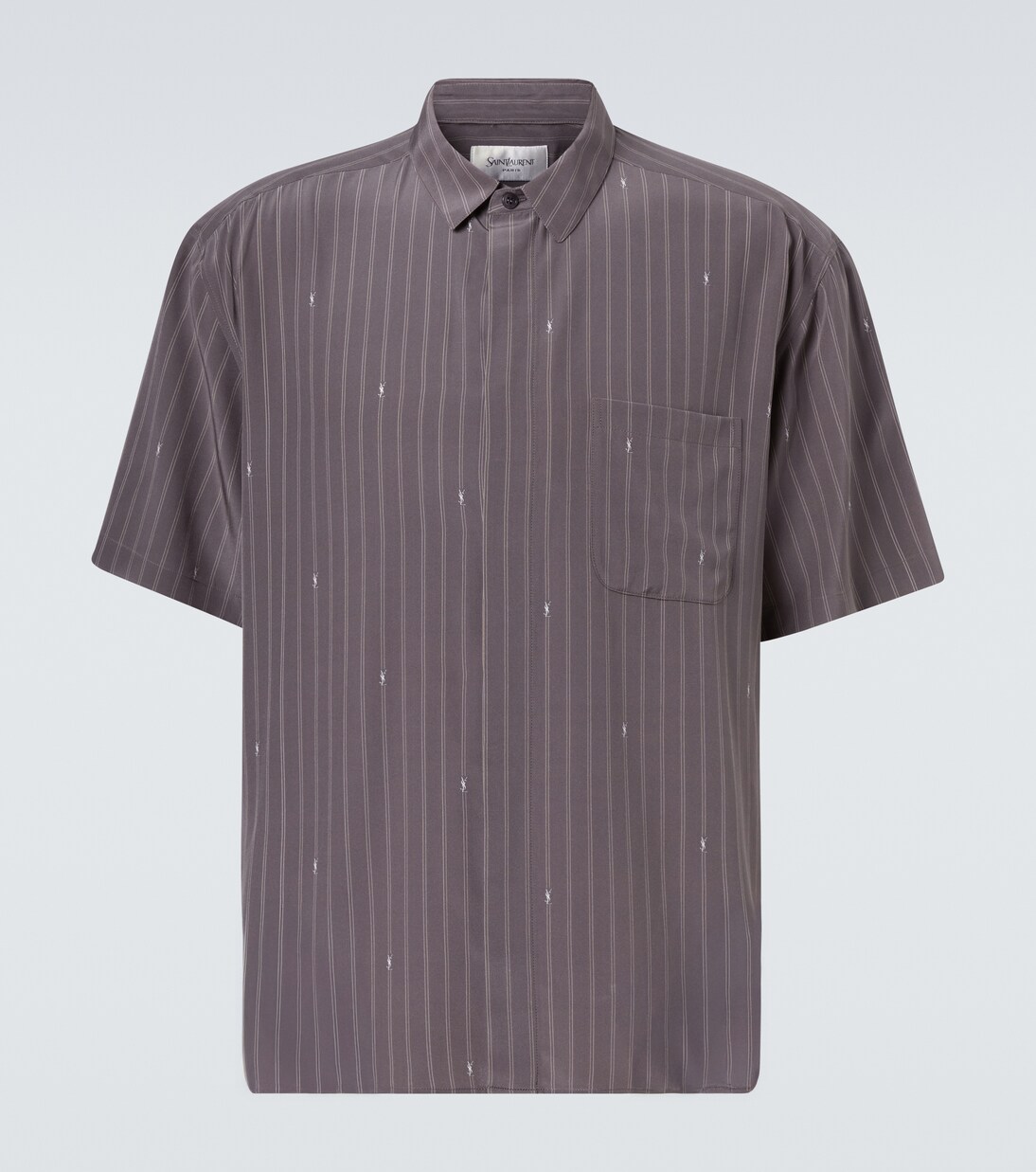 Cassandre silk crêpe de chine shirt | Saint Laurent