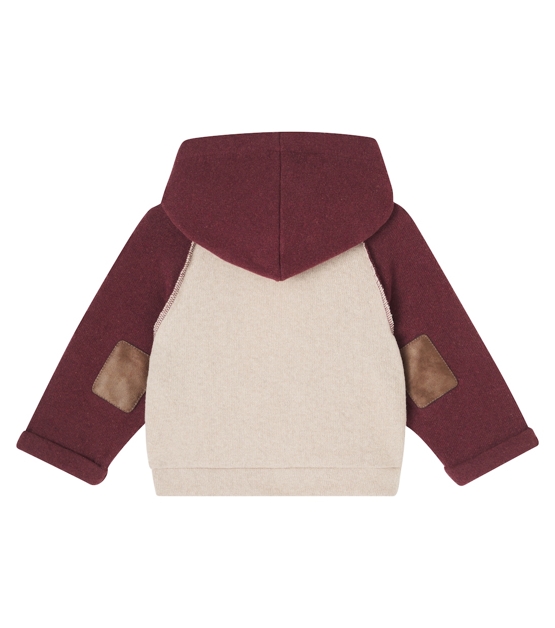 Baby Hakon knitted cotton-blend hoodie | 1 + in the Family