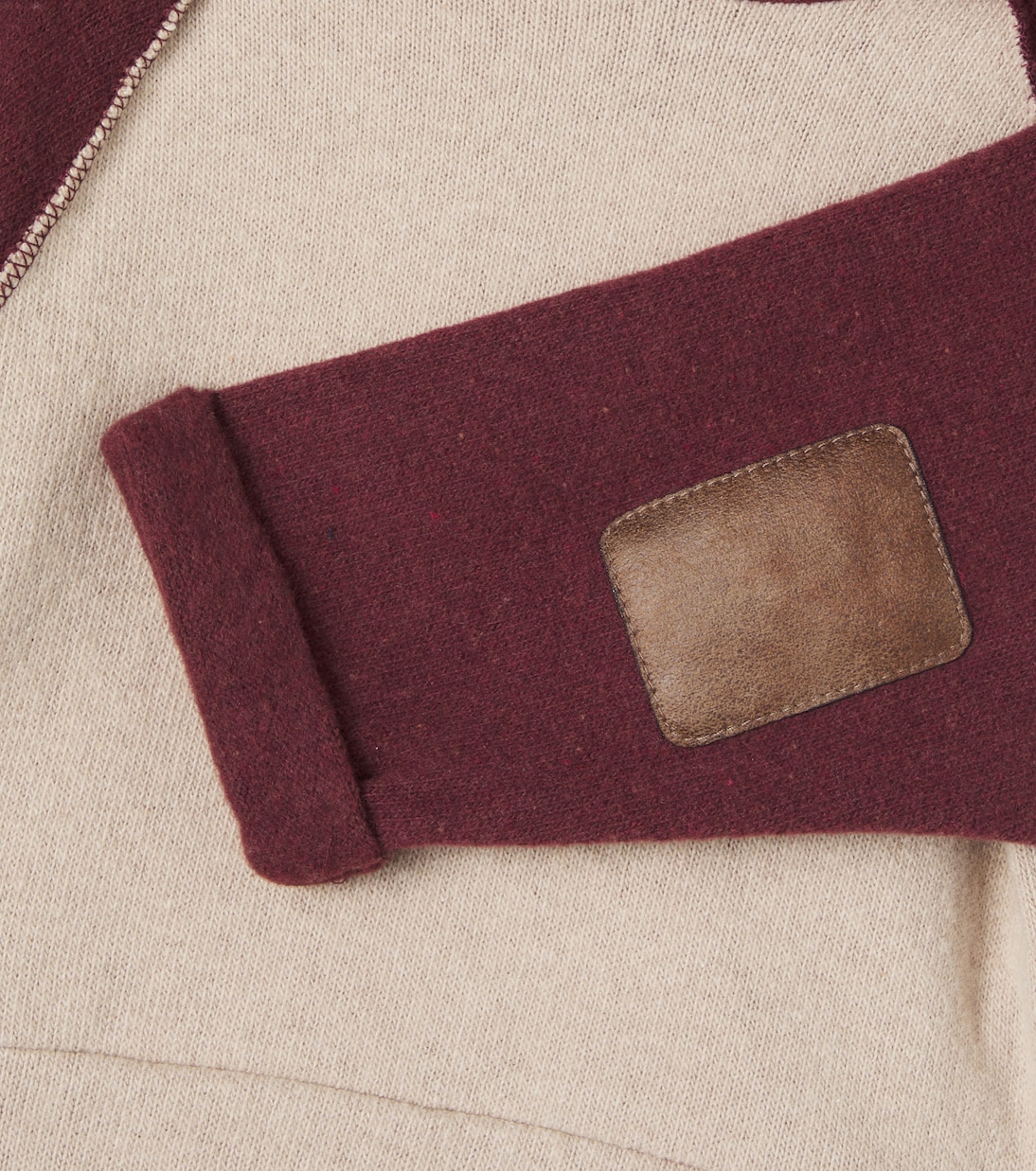 Baby Hakon knitted cotton-blend hoodie | 1 + in the Family