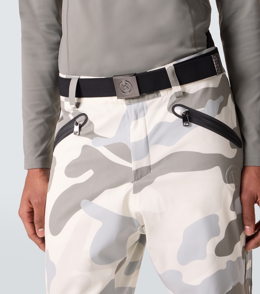 Tim belted camouflage ski pants | Bogner