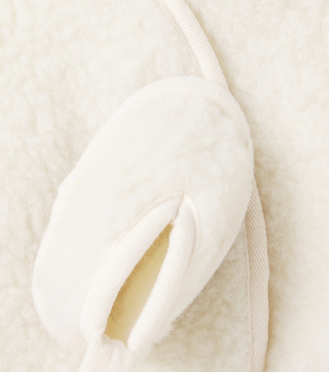 Baby wool teddy booties and onesie | Binibamba