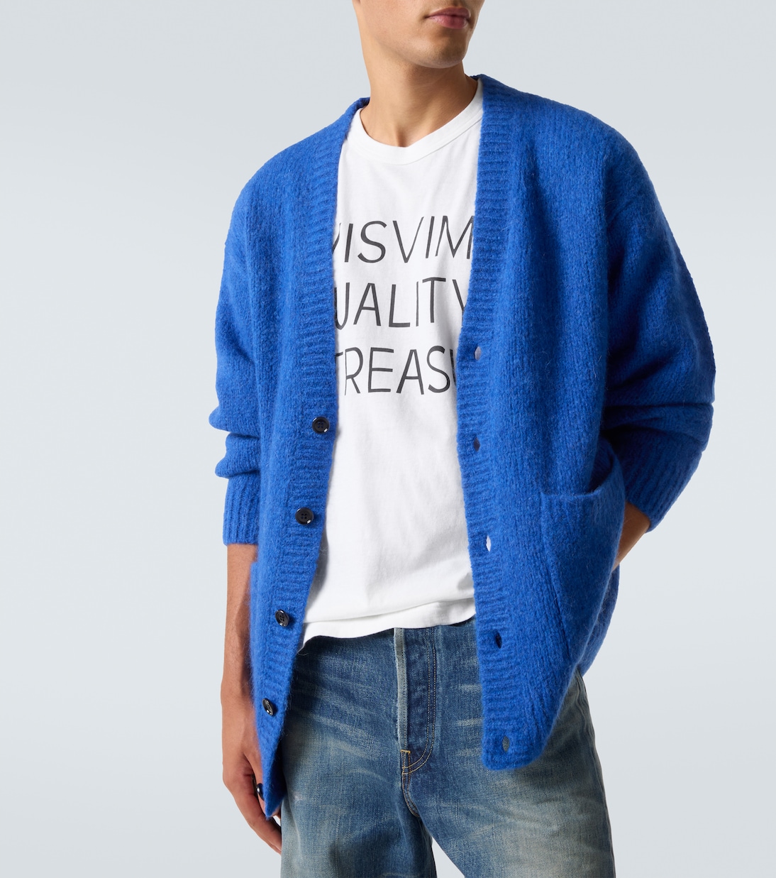 Jumbo printed cotton-blend T-shirt | Visvim