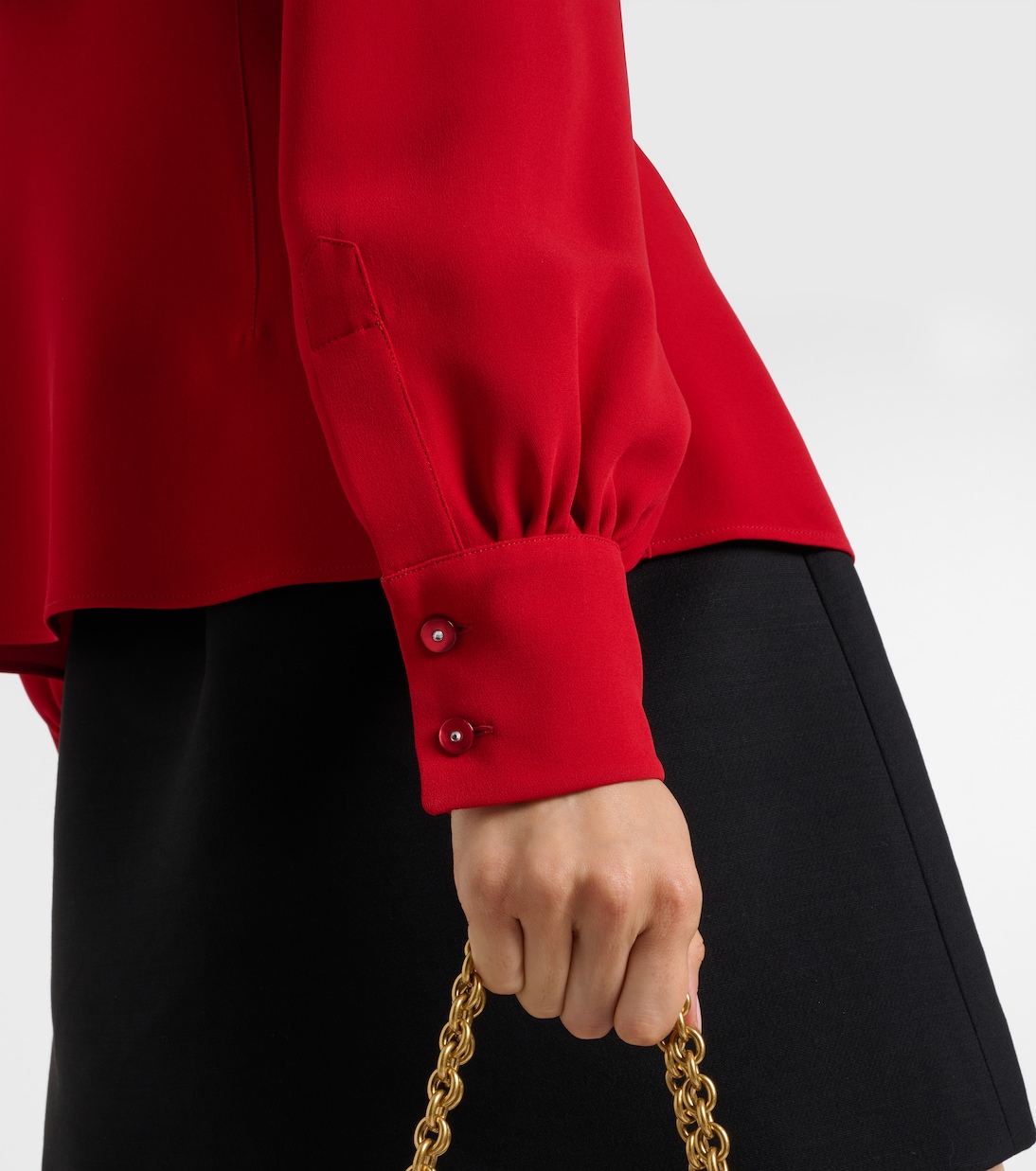 Blusa in Cady Couture | Valentino