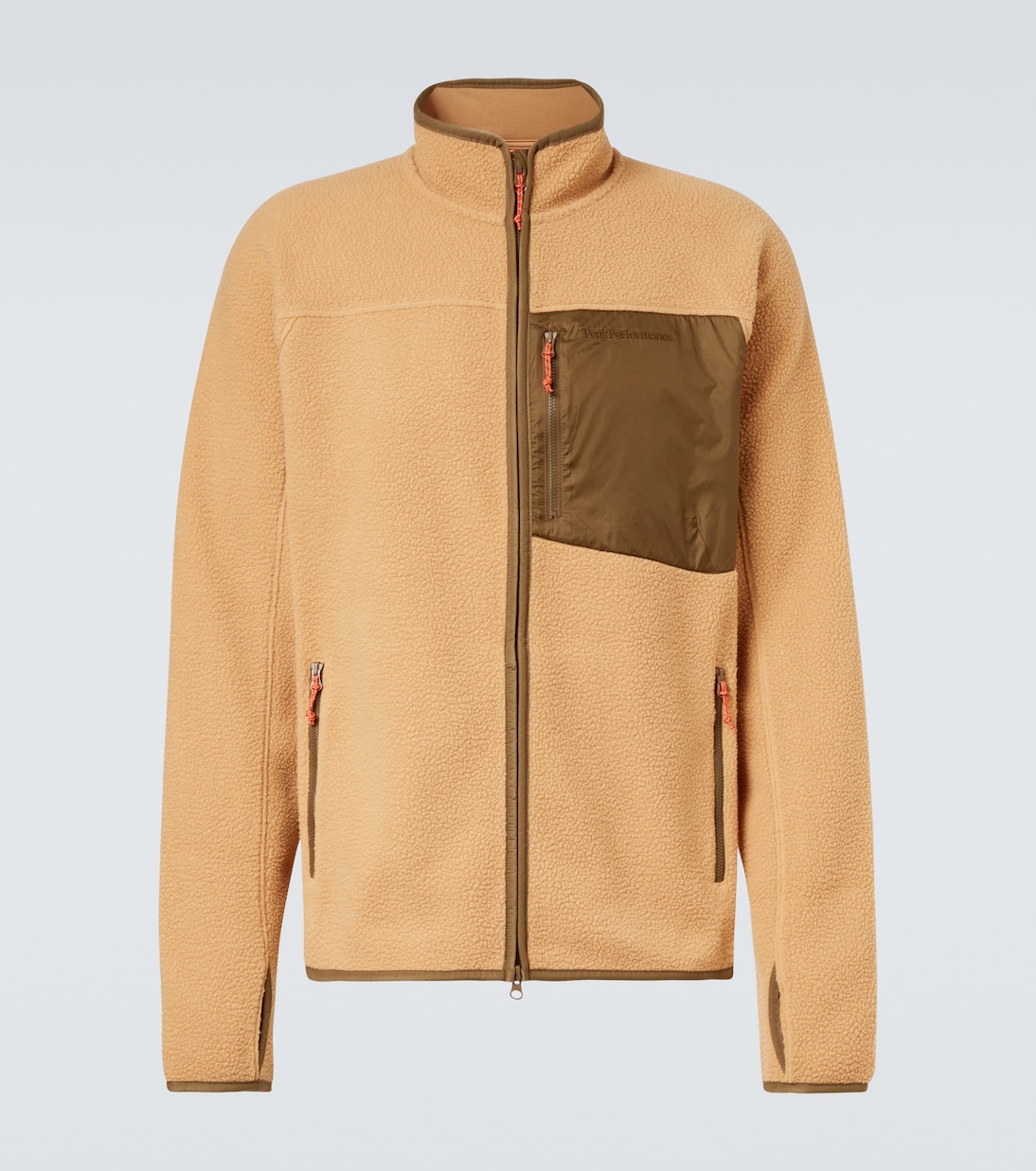 Pile jersey-lined fleece jacket | Peak Performance