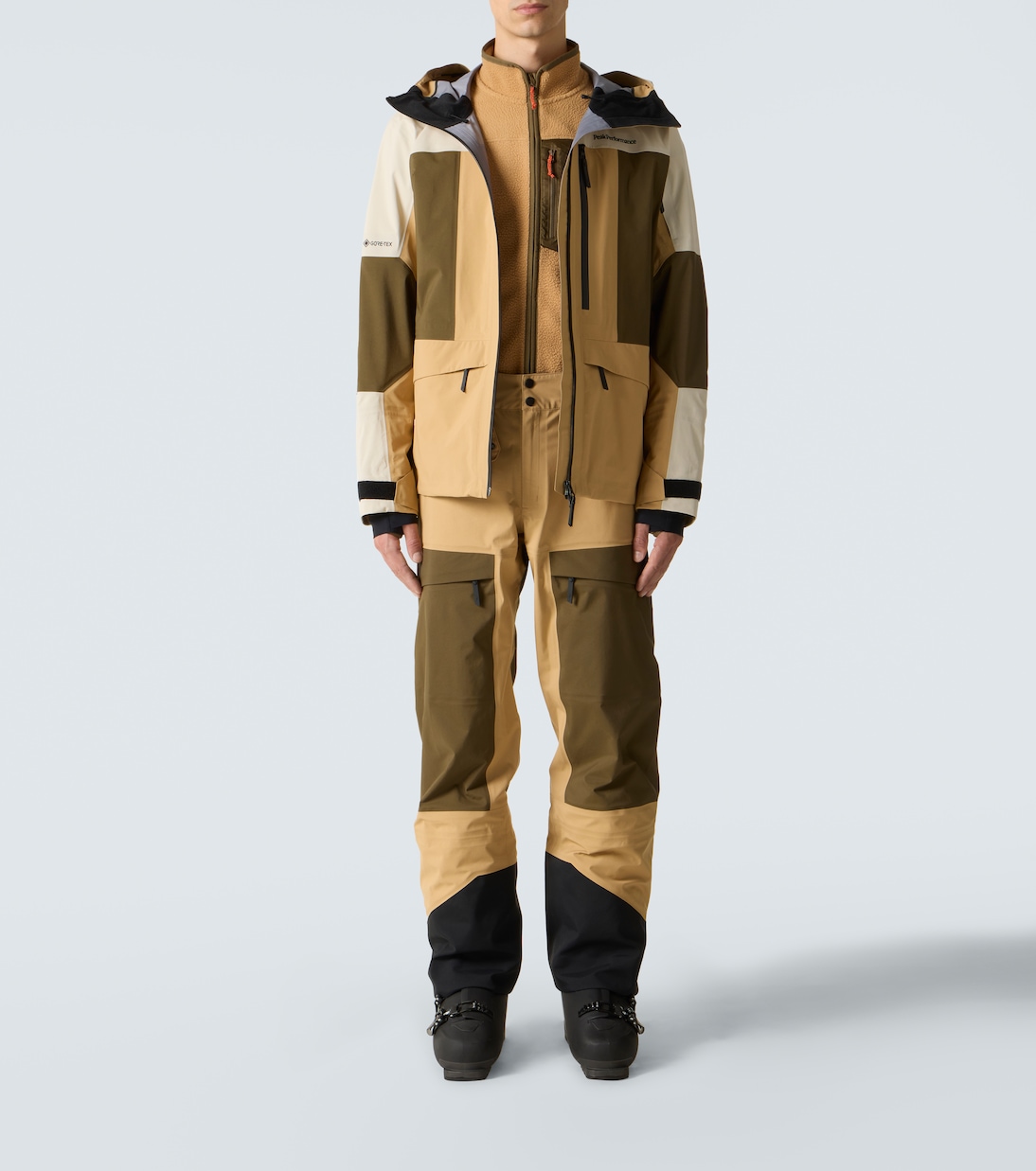 Pile jersey-lined fleece jacket | Peak Performance