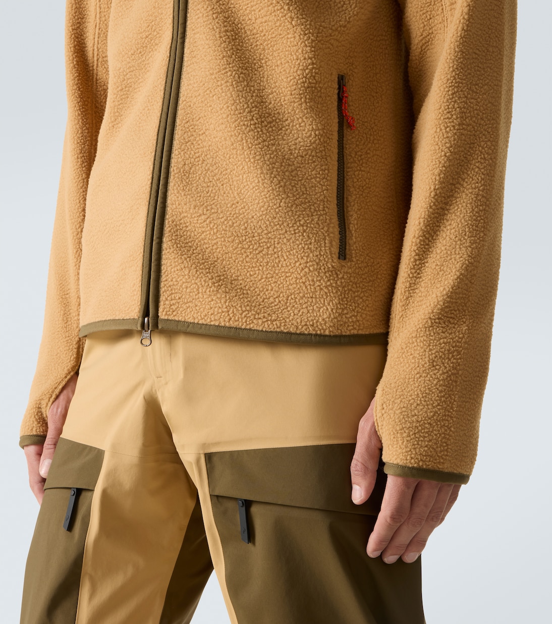 Pile jersey-lined fleece jacket | Peak Performance
