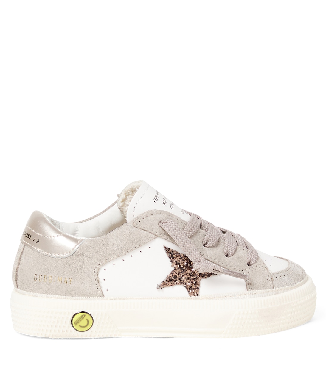 May suede-trimmed sneakers | Golden Goose Kids