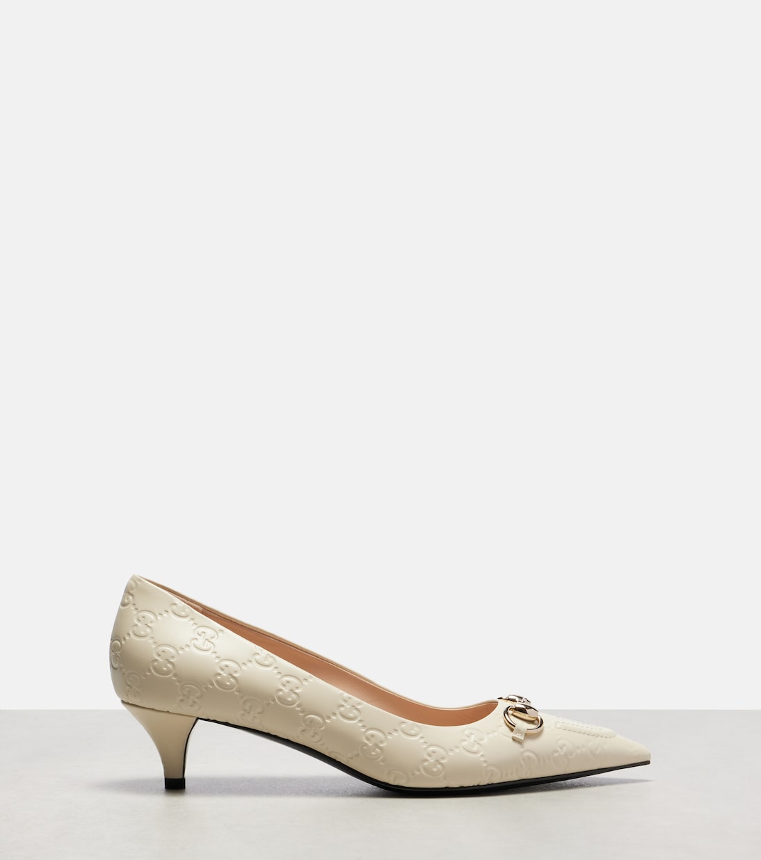Erin GG Horsebit leather pumps | Gucci
