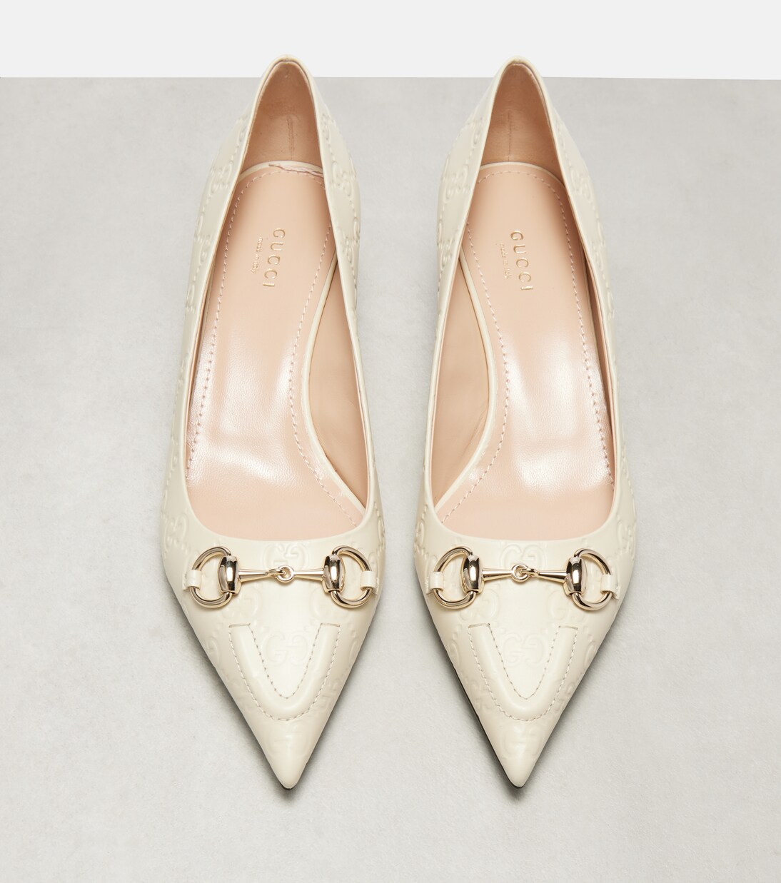 Erin GG Horsebit leather pumps | Gucci