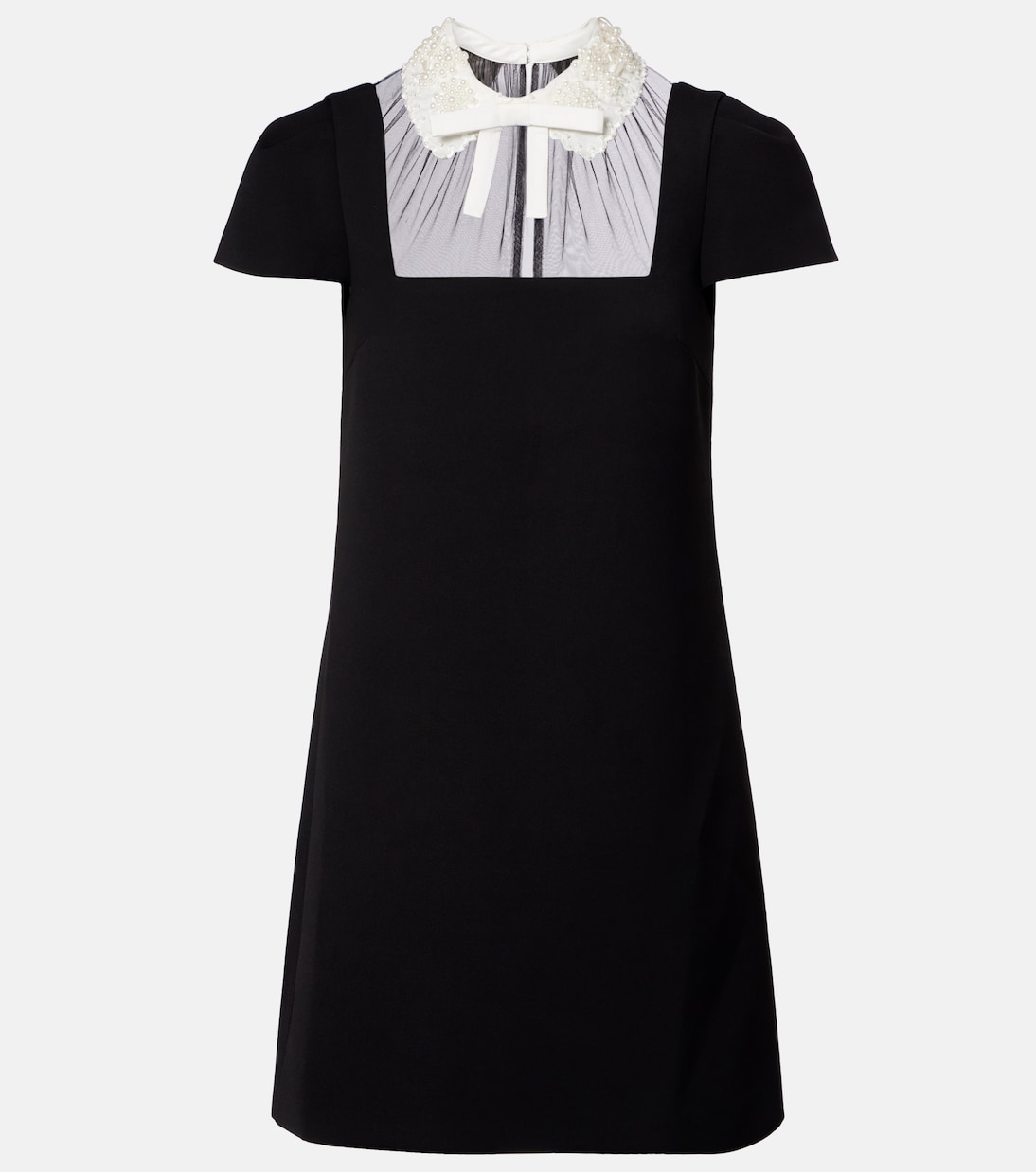 Minikleid aus Crêpe | Self-Portrait