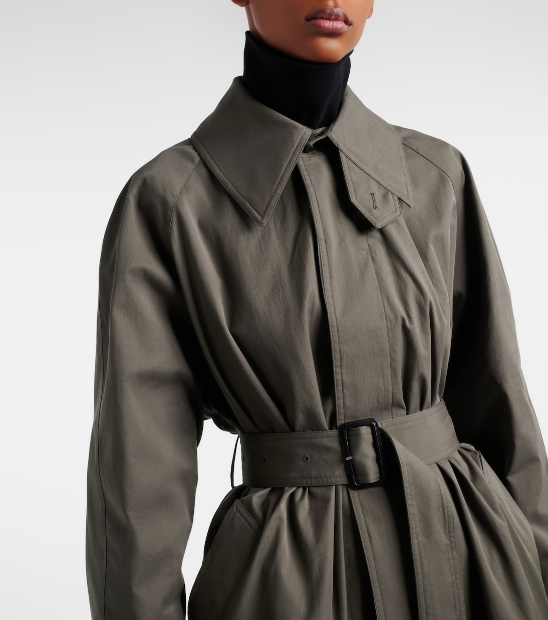 Trenchcoat aus Baumwoll-Twill | Phoebe Philo